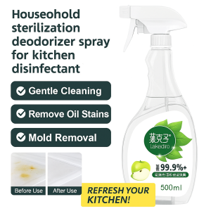 Kitchen Degreasing And Disinfecting Spray Plant Extract Cleaning Liquid Microwave Degreaser Mild Deodorizing Household Cleaning Products