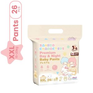 Iconic Babycare x Sanrio Premium Day & Night Baby Pants M42/ L36/ XL30/ XXL26 (Pack)