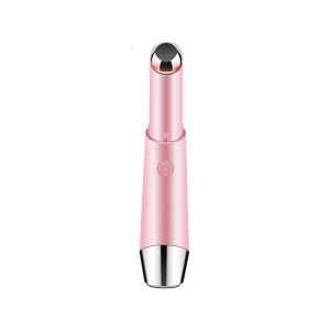 Eye Massager Wand Heat Vibration Massager for Dark Circles Fine Lines & Lip Care EMS Lifting Eye Firming Ion Color Light Eye & Lip Beauty Instrument