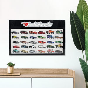 Rak Hotwheels Akrilik 45Garage Isi 30 With Header