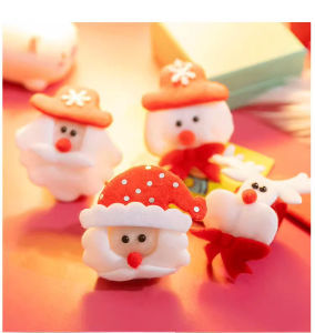 SayaHiyas 12 Pcs Merry Christmas  Snap Bracelet  Wristband Patting Hand Band Christmas Decoration LED Light