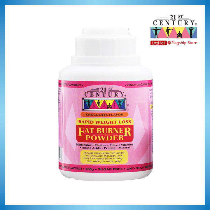 21st Century Rapid Weight Loss Fat Burner Powder 250g