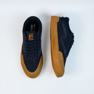 SEPATU PATROBAS CLOUD LOW NAVY GUM ( SIZE 35 - 45 ) - Sneakers Canvas Made in Indonesia