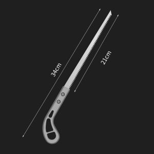 ToolHub Hand Saw Gergaji Potong Kayu Tajam Gergaji Kecil Lancip Soft Handle