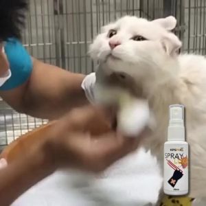 KPSPro Spray Luka Kucing Spray Ubat Kurap Kucing Gatal Solution Iodine 30mL