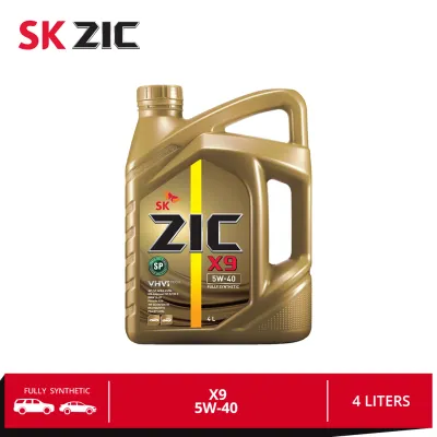 ZIC X9 5W-40 4 Liters ACEA A3/B4 API SP Fully Synthetic for Gasoline and Diesel Engines