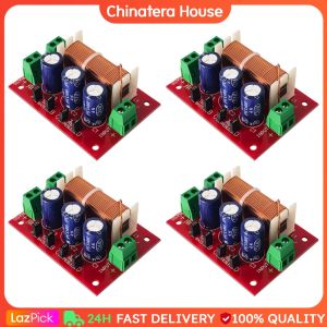4pcs YLY-2088 Audio Speaker Frequency Divider 400W Speaker Frequency Divider Adjustable Full Range Treble Bass