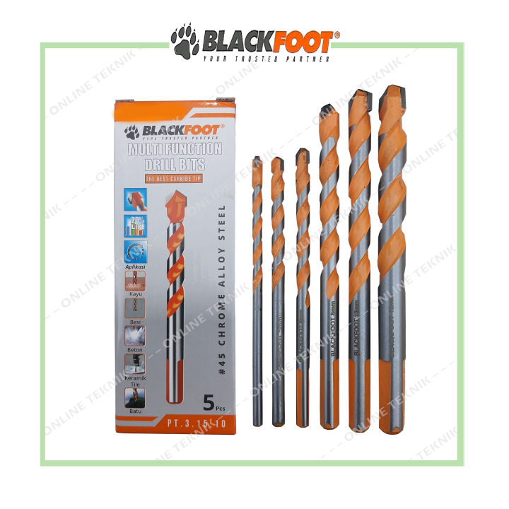 Blackfoot Mata Bor Multi Purpose Multifungsi Semua Ukuran Lazada Indonesia