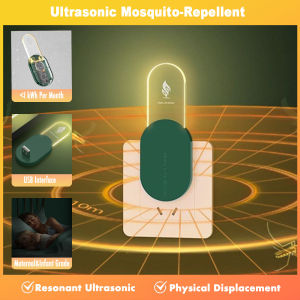【SG STOCKS】Ultrasonic Mosquito Repellent Night Light Led Light Automatic Induction Light Outdoor Mosquito Repellent Lamp Usb Plug Portable Mosquito Repellent Cockroach And Mouse