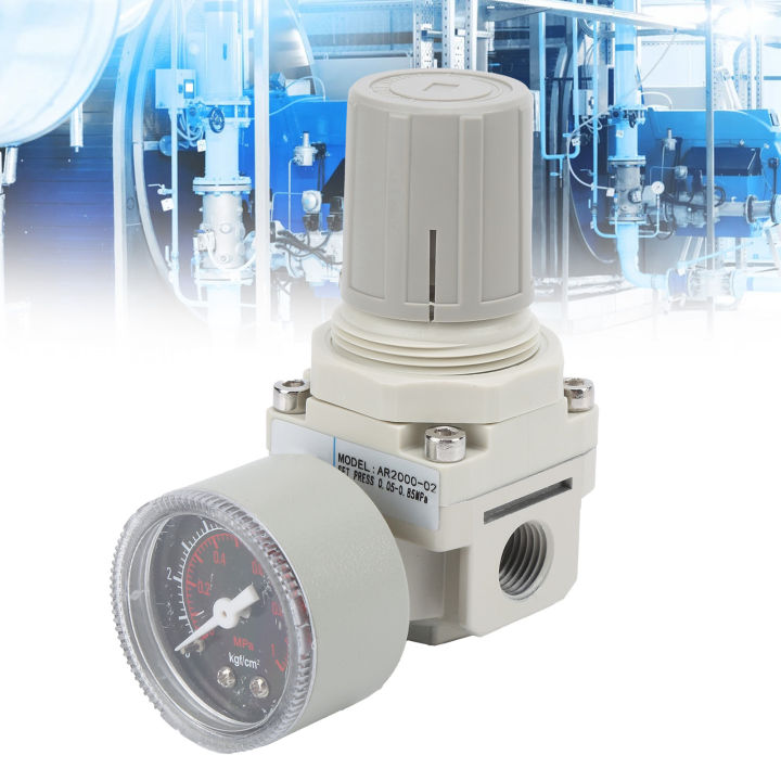 Pressure Regulating Reducing Valve Air Source Filter Processor SMC Type ...