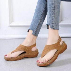 [Free Shipping] Roman Style One-Strap WomenS Sandals Plus-Size Sandals In Stock New WomenS Shoe Styles WomenS Sandals