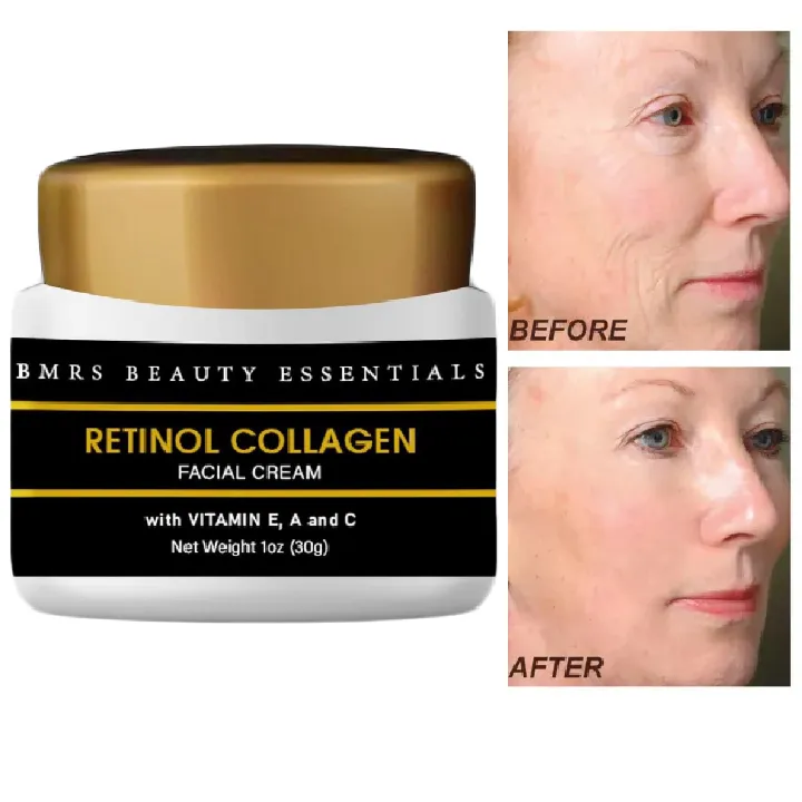 BMRS RETINOL COLLAGEN Facial Cream Original Anti-aging Defense Cream ...