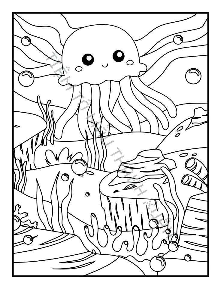 Vẽ con bạch tuộc cute I Draw cute Octopus I Drawing Tutorials - YouTube