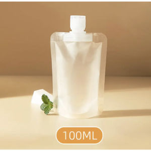 SA.ซองแบ่งครีม เป็นถุงฝาเกลียว บรรจุใส่ของเหลวสำหรับพกพา จัดระเบียบกระเป๋าเดินทาง รีฟิลได้ ปลีก/ส่ง SAH S892