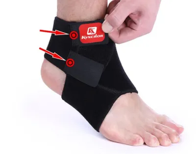*SG seller* Safety Ankle Support Gym Running Protection Foot Bandage Elastic Ankle Brace Band Guard Sport