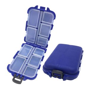 LZHDP Đồ Câu Cá Bay Hộp dụng cụ Muỗng câu cá Hộp Mồi Túi đựng đồ Hộp đựng mini Hộp câu cá Hộp đựng Hộp dụng cụ câu cá