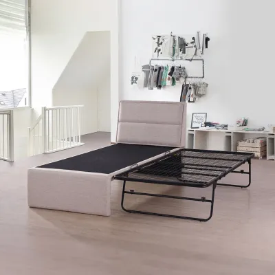Pullout Bed Frame 3 in 1 - Color Choice - Fabric Upholstery
