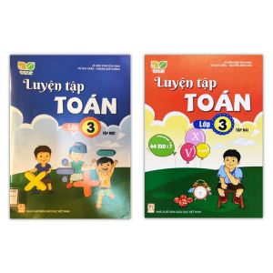 Sách - Combo Luyện tập toán lớp 3 - tập 1 + 2 ( kết nối tri thức )