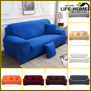 Fully wrapped elastic sofa cover four seasons Solid Color Sofa Protectors Fully Wrapped Couch Sheets sofa towel