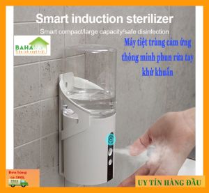 MÁY PHUN TIỆT TRÙNG CẢM ỨNG HỒNG NGOẠI TỰ ĐỘNG PHUN SƯƠNG RỬA TAY KHỬ KHUẨN "BAHAMAR" giúp rửa tay sát khuẩn nhanh và tiện hơn rất nhiều