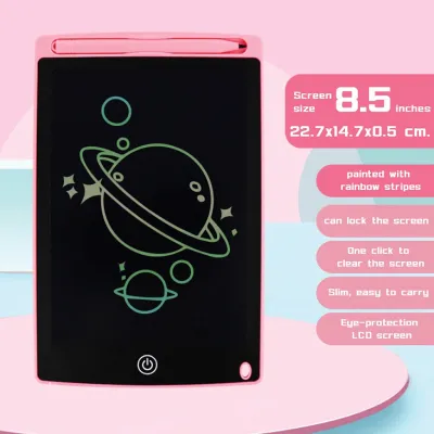 8.5/12 Inch Ultra Thin LCD Writing Tablet One Button Erase Drawing Pad Drawing Tablet With Pen