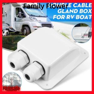 Family Flower Flash Sale Đôi dây nhập gland hộp năng lượng mặt trời bảng điều khiển mái dây nhập gland hộp cáp Motorhome lỗ RV du thuyền xe phụ kiện mới