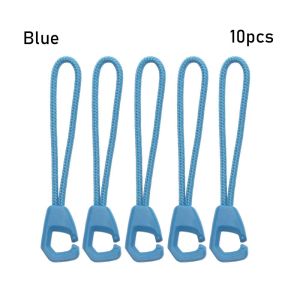 CRUSHES 5/10/15/20pcs Travel Suitcase Tent Backpack Bags Clip Buckle Zipper Pull Ends Lock Zips Cord Rope Pullers Zip Puller Replacement