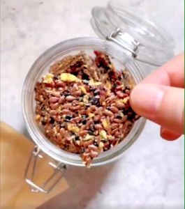 [LOHAS] Organic Brown Flaxseed Flax Seed 有机 褐色 亚麻籽 Baking Nutri Seed 200g