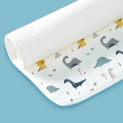【Gift Box】Einmilk Baby Changing Pad Waterproof Anti-Slip Cotton Cot Mattress Protector