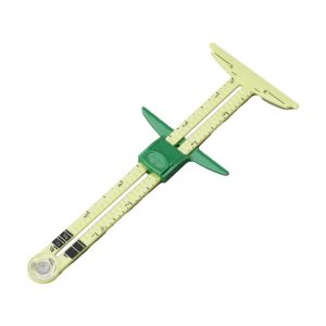 PICKIT 5 In 1 Sliding Ruler Multi-Functional Sliding Gauge Sewing Patchwork Ruler Measuring Tool Plastic Sewing Seam Ruler Tailors