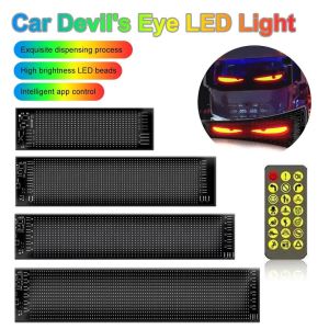 CHENJIE 1Pcs Remote Control Light LED Eye Sign DIY Programmable LED Display Truck Scrolling Advertising Sign  Flexible Matrix Pixel Panel Car Truck Accessories