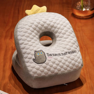 MAIA Neck Nap Pillow Cartoon Plush Toy Pillow Portable Travel Noon Pillow Office Cushion Arm Rest Pillow