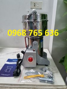 Máy Nghiền Tam Thất Củ Siêu Mịn Inox 304 mô tơ 3.2kw - Máy xay bột 1000gr