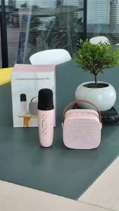 Lenovo Speaker Wireless Music Player with 2 Microphones Portable Bluetooth Karaoke K12 for Family Singing and Children Gifts2026