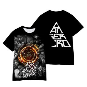 [Local Stock] HBESTY Halloween Christmas Rapper Canserbero 3D Print T-Shirts Men Women Casual Fashion Oversized Hip Hop Short Sleeve T Shirt Male Tees Tops Man Clothing