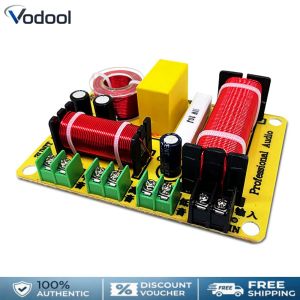 350W 3 Way Treble Bass Frequency Divider KTV Stage Professional Speaker Crossover for Home Stereo