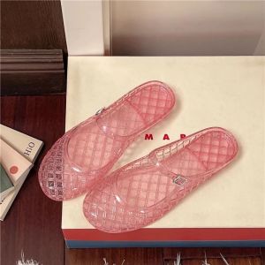 Free Shipping Super Soft Open-Toe Half-Slipper Style New Summer Collection Hollowed-Out Breathable Jelly-Like Sandals Flat-Soled Casual And Comfortable