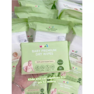 Khăn Khô Đa Năng Vải Không Dệt MOAZ ECO Vệ Sinh Bé Và Mẹ Mềm Mại Không Kích Ứng