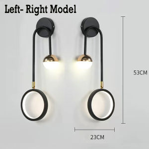 Elegant LED Lamps Rotatable Modern Wall Light Perfect for Restaurant Farm House Casino Cafe Sconce