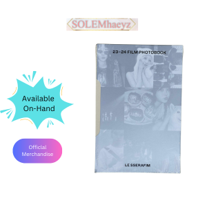 [ON-HAND] LE SSERAFIM 23-24 Film Photobook (100 Pages + 5 Film 4-Cut Photos + 5 Photocards + Outsleeve)