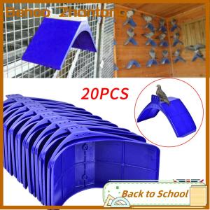 Behoo 20PCS V Pigeon Bird Pet Roost Bird Equipment Racing Pigeon Stand Rest Stand UK