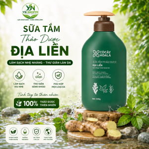 Sữa Tắm Thảo Dược Địa Liền Cỏ Cây Hoa Lá Chai 500gram