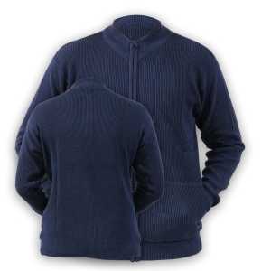 Jihani Sweater Rajut Tebal Pria Kerah Wol Premium Zipper Knitwear Casual Elegan Rajut Resleting