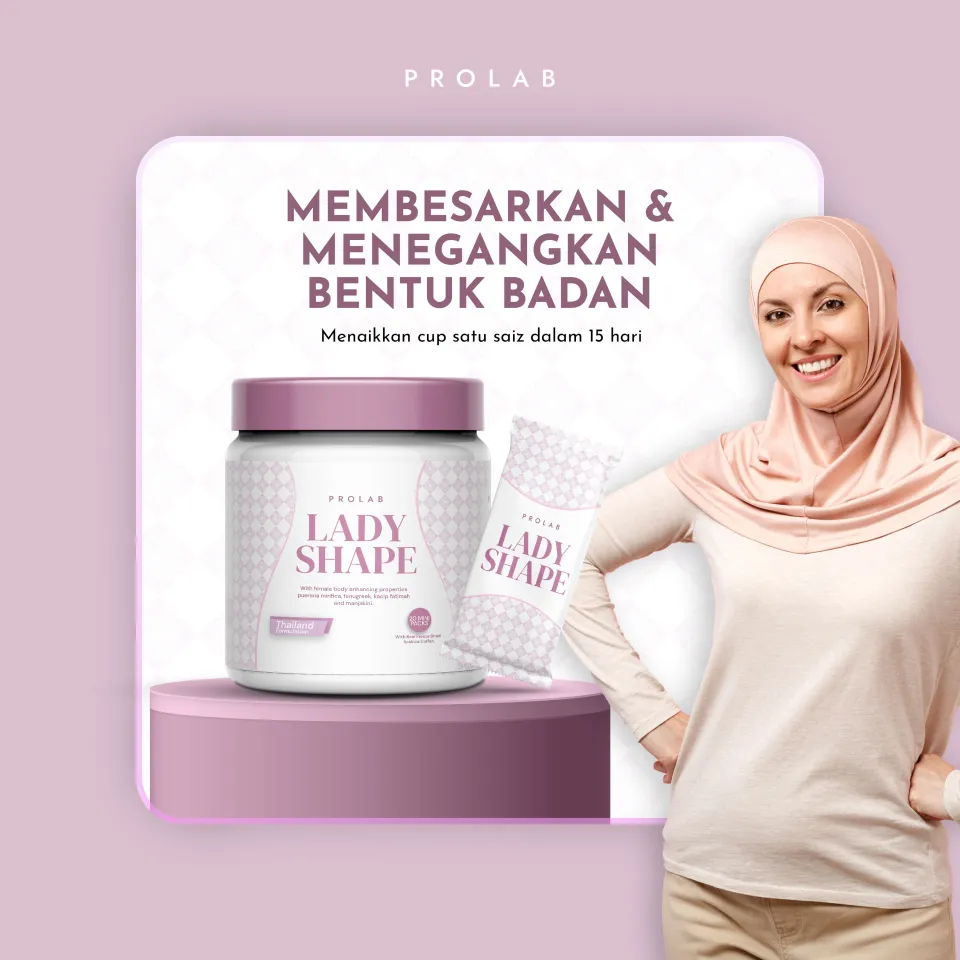 PROLAB LADY SHAPE for Breast Enlargement and Body Shaping