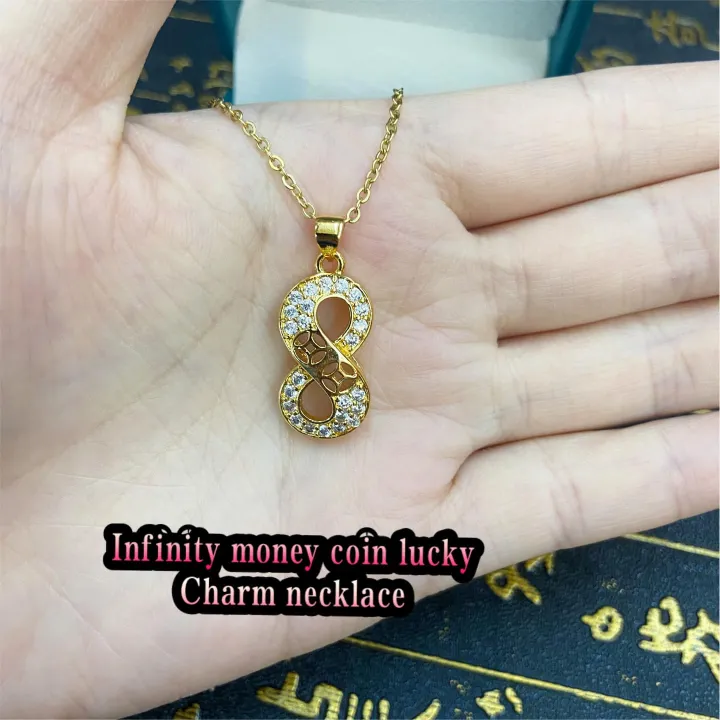 Infinity Money Number Infinity & money coin lucky charm Bracelet | Lazada PH