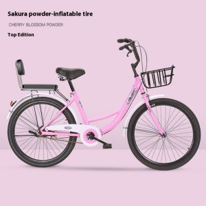Adjustable Bike R Simple Road Carbon Steel Bicycle Portability Bicycle