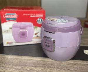 NỒI CƠM ĐIỆN 1.8L SUNHOUSE SHD8663V MÀU TÍM 8663G MÀU XÁM