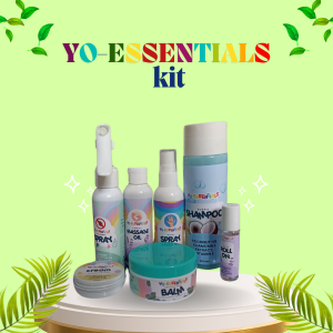 Yogummy Yo-Essentials kit sets for babies toddlers kids Gentle Natural Care for Your Little Ones