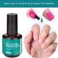 Gel Remover, Gel Polish Remover for Gel Nails Professional 2 to 5 Minute, with Cuticle Pusher and Scraper Nail File Tools, Easy and Quick Remove Gel Polish at Home. 