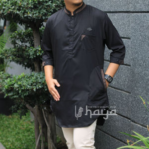 KATUN TOYOBO IMPORT LENGAN 3/4 BAJU KOKO KURTA PREMIUM QUALITY Baju Busana Muslim Pria 1